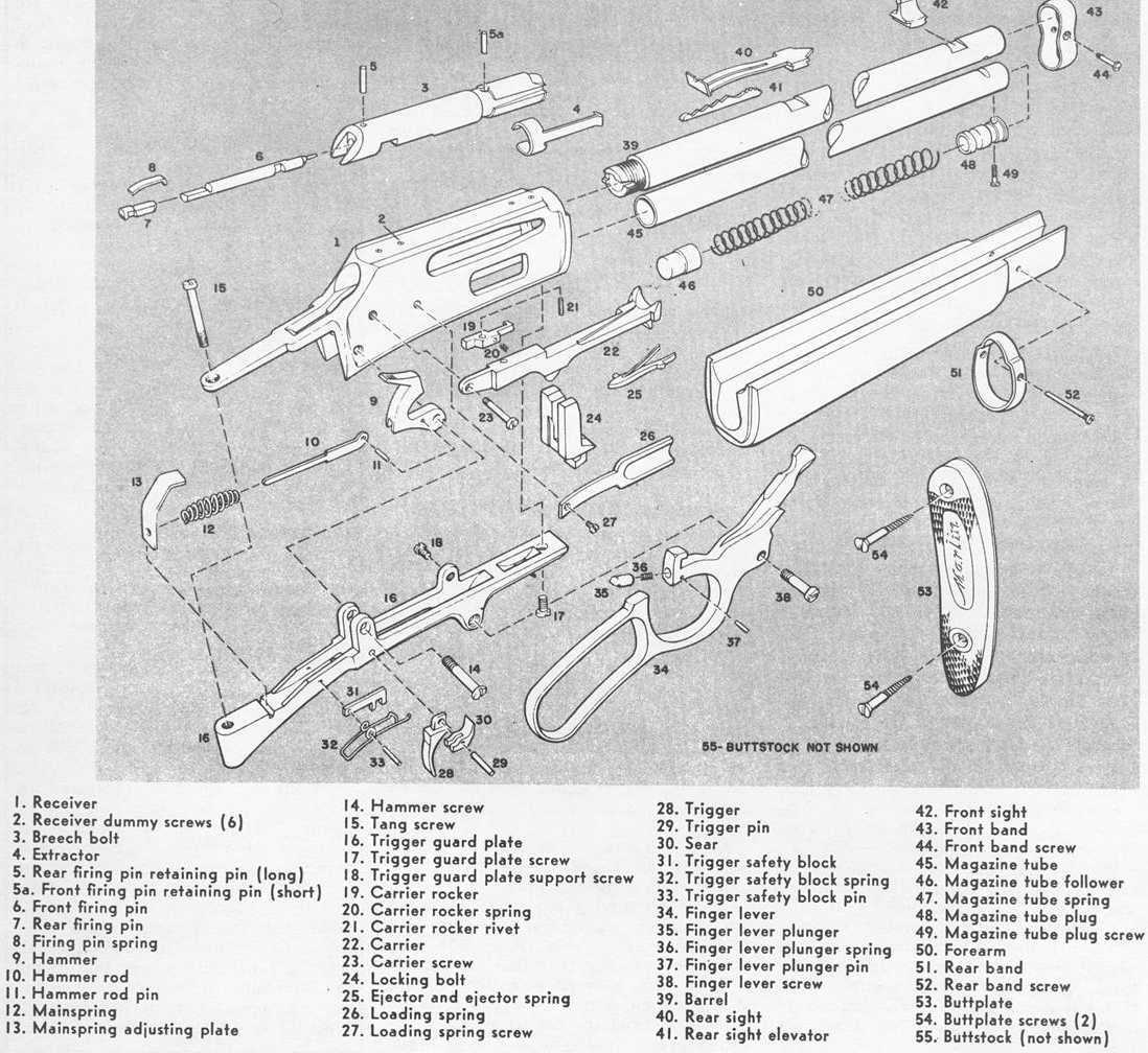 glenfield model 60 parts diagram