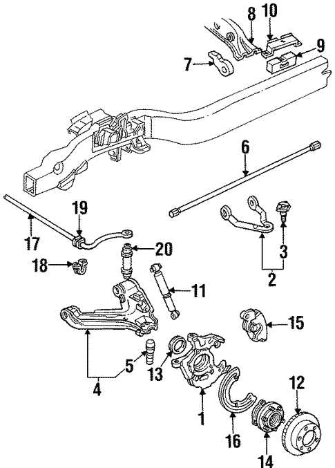 gmc yukon parts diagram