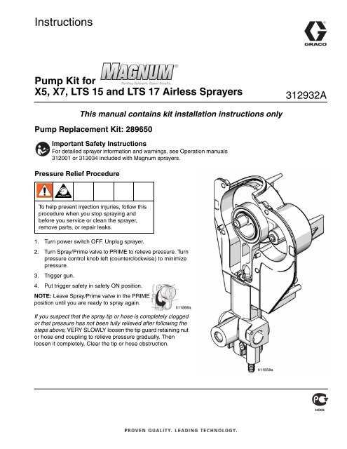 graco magnum x5 parts diagram