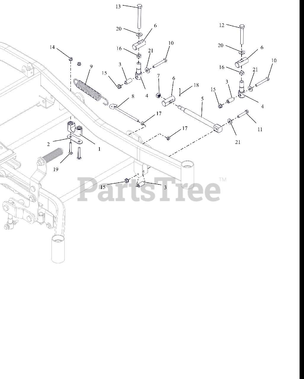 gravely mower deck parts diagram