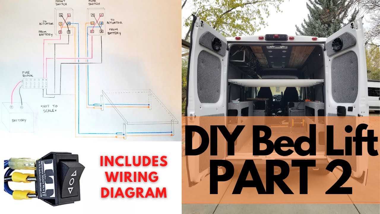 happijac bed lift parts diagram