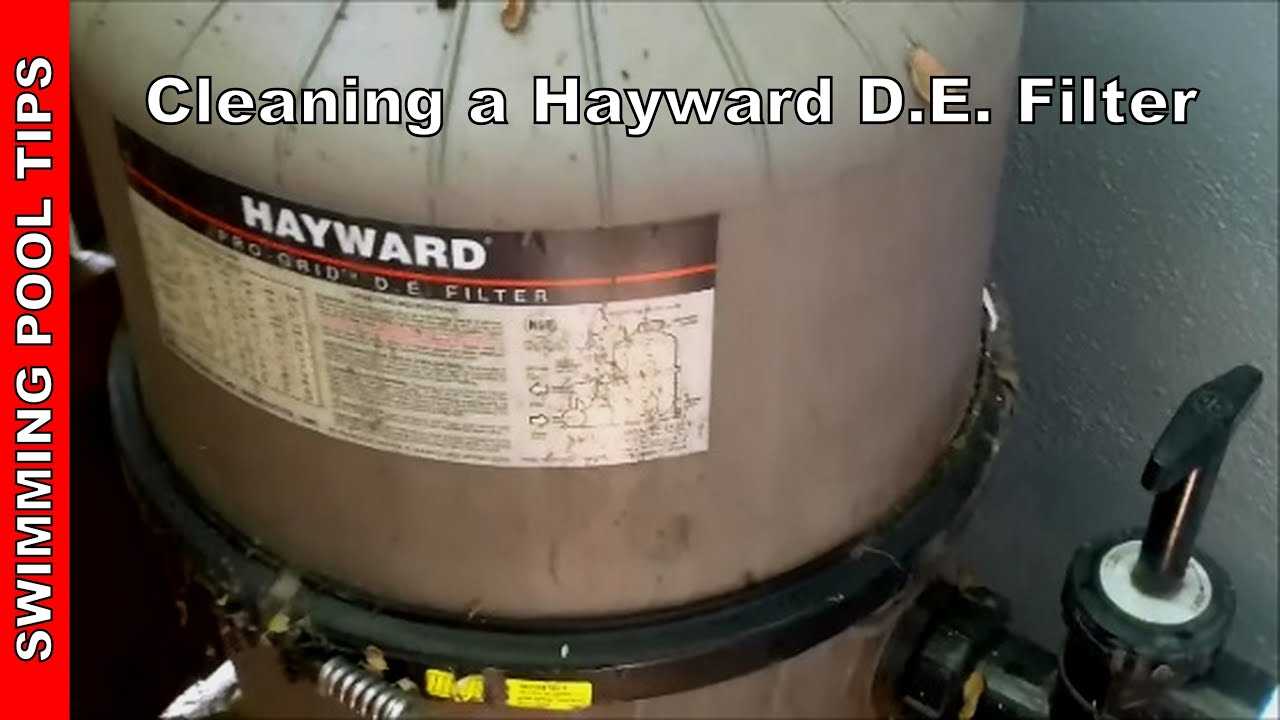 hayward de 3600 parts diagram