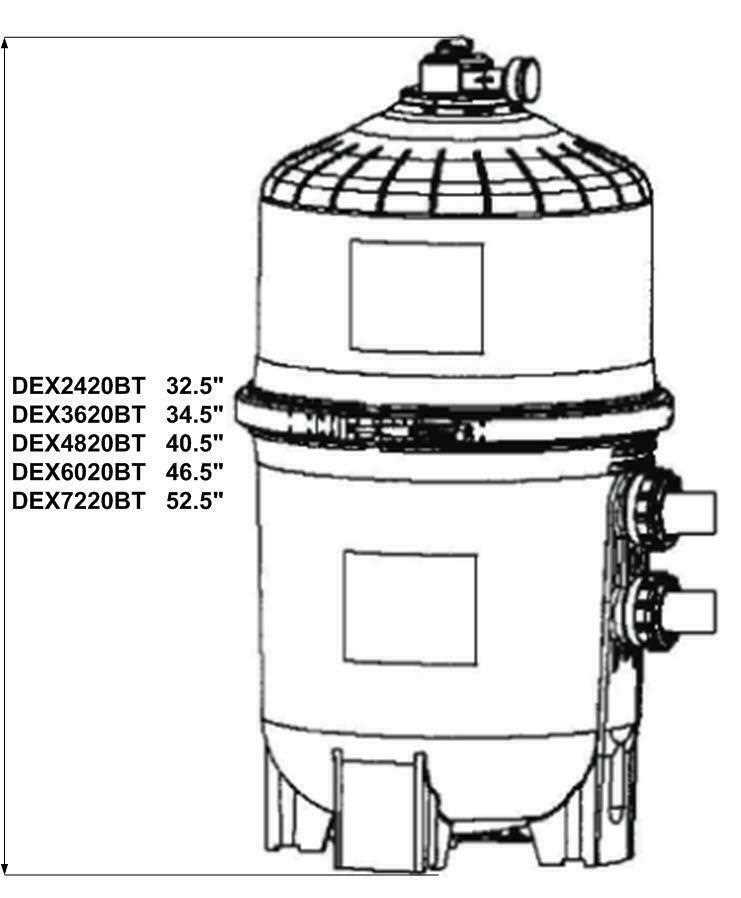 hayward de6020 parts diagram