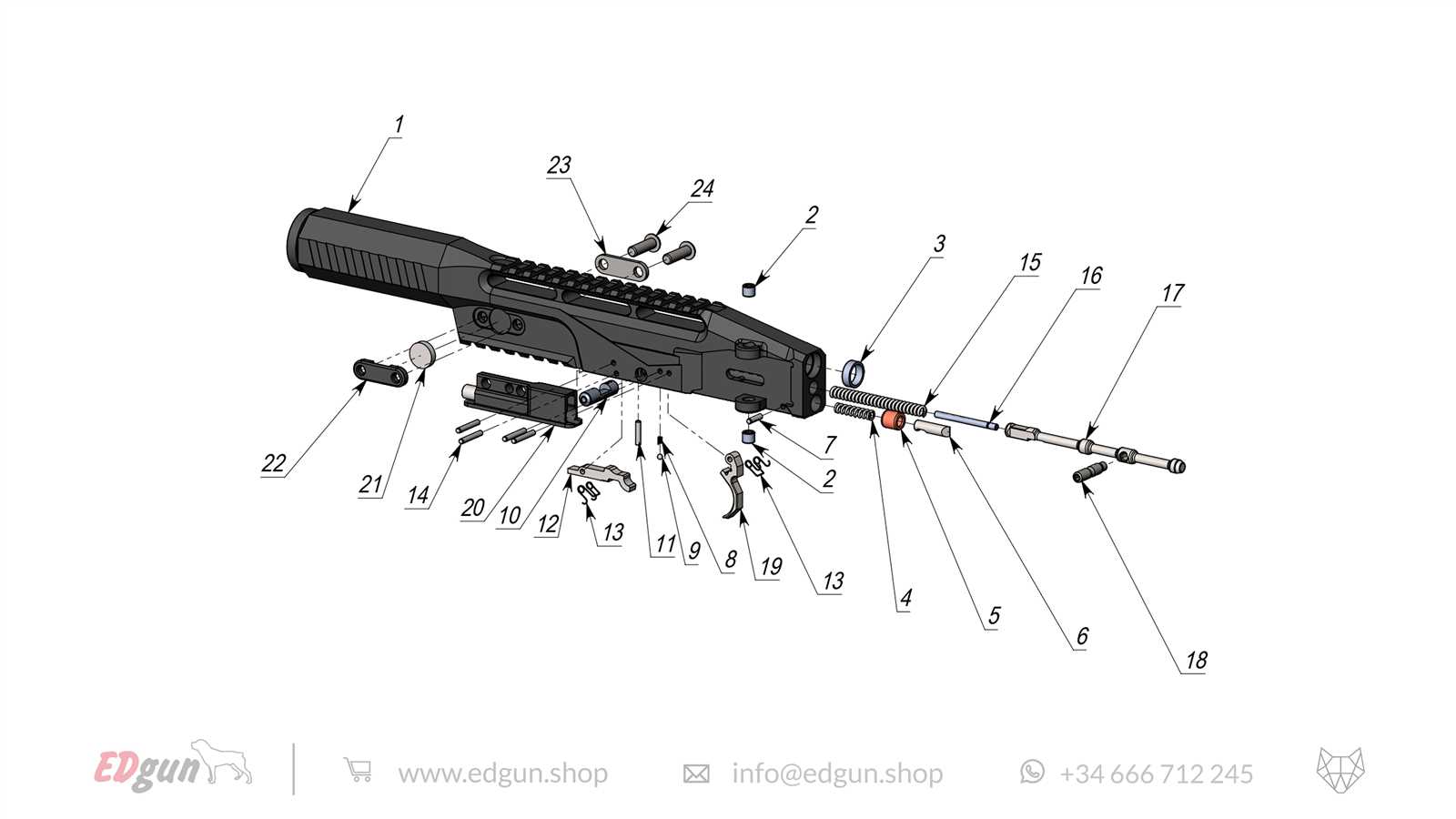 hi point c9 parts diagram