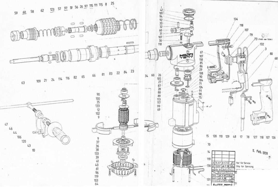 hilti parts diagram