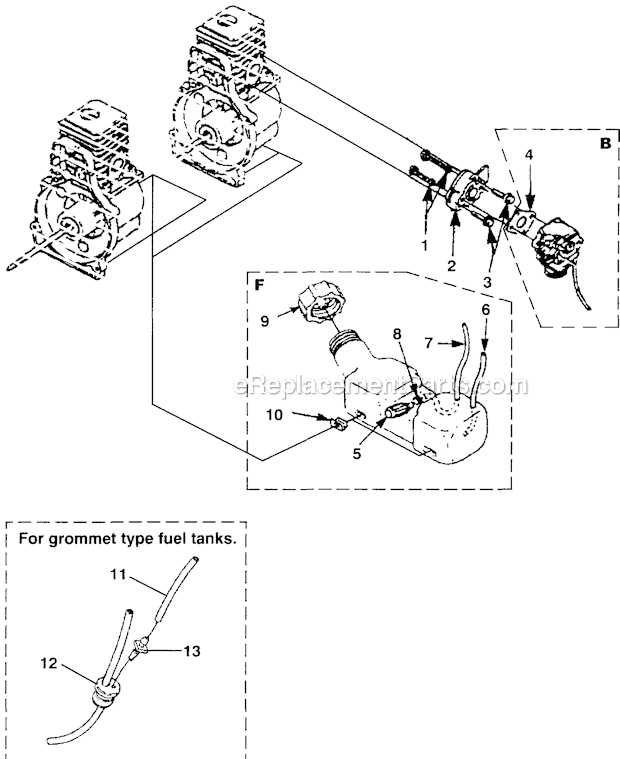 homelite trimmer parts diagram