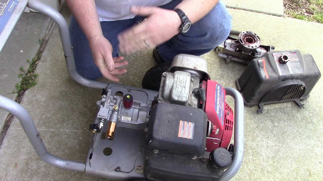 honda gc160 pressure washer parts diagram