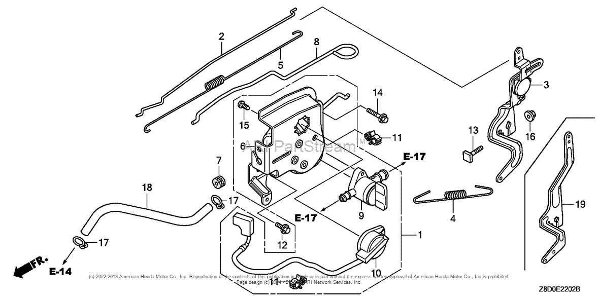 honda gvc190 parts diagram