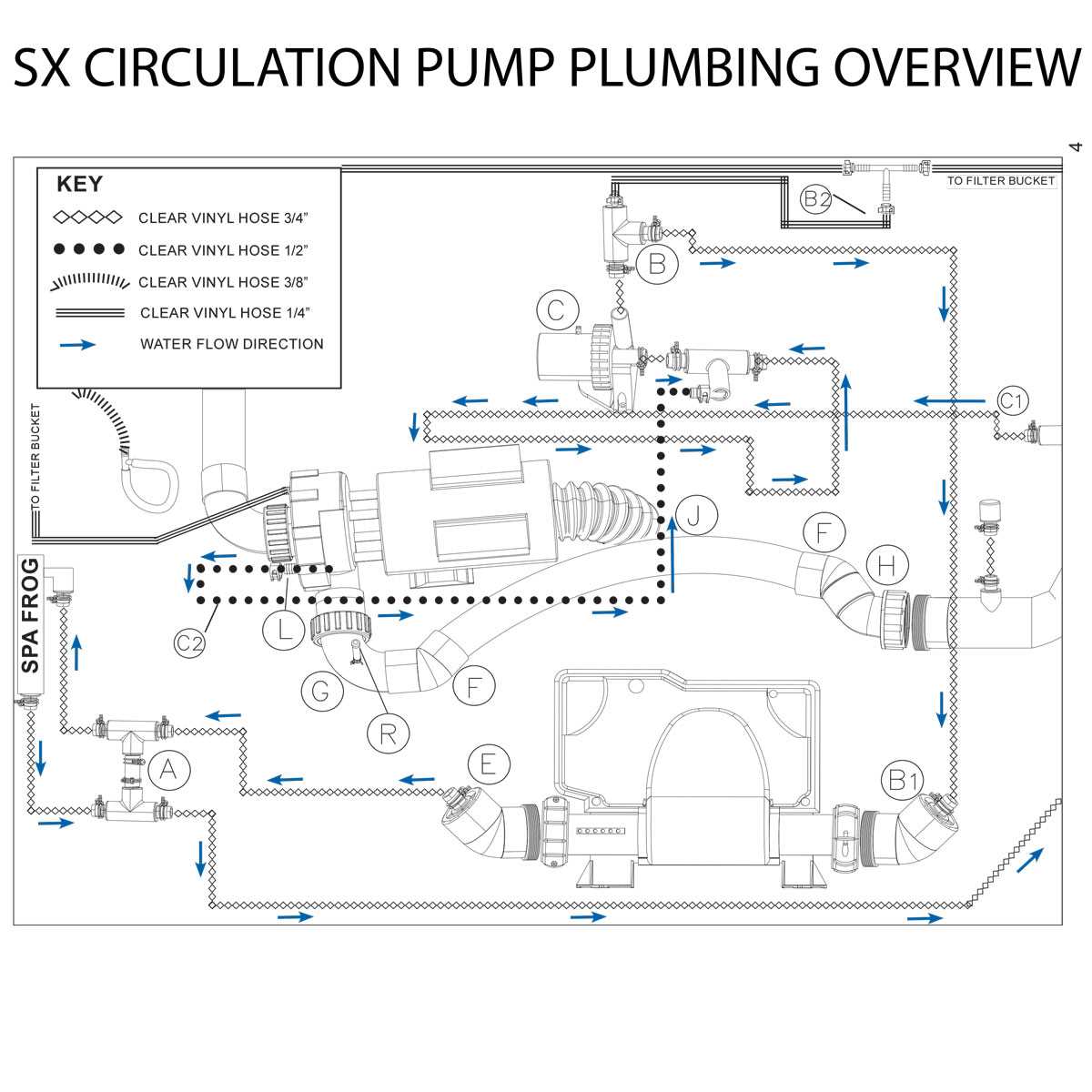 hot springs spa parts diagram