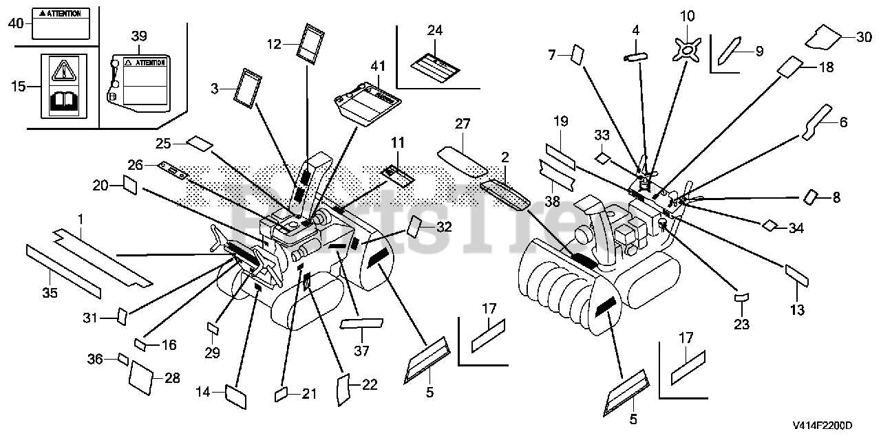 hs928 parts diagram