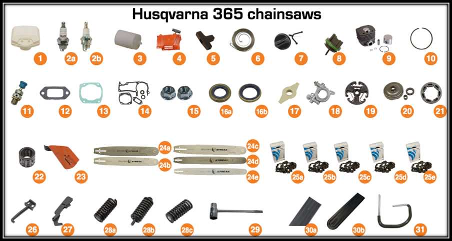 husqvarna 350 parts diagram