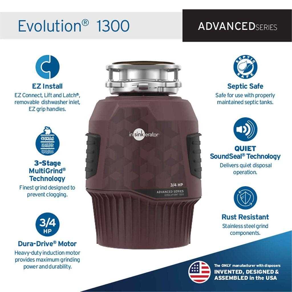 insinkerator evolution parts diagram