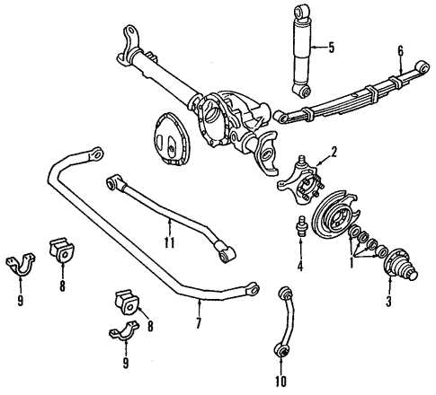 jeep front end parts diagram