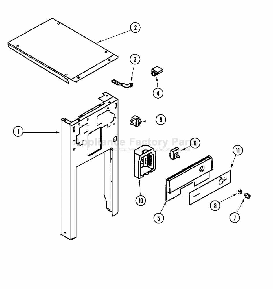 jenn air refrigerator parts diagram