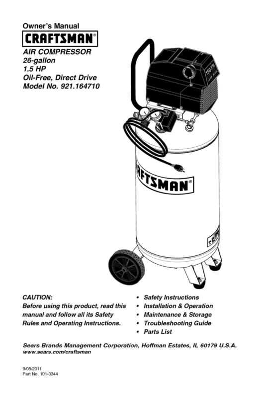 jobsmart air compressor ta 25100vb parts diagram