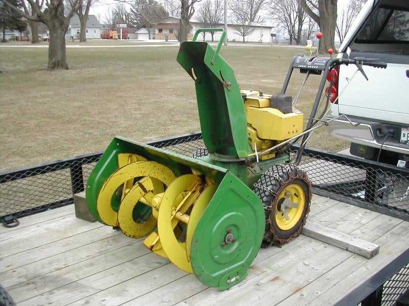 john deere 1032 snowblower parts diagram