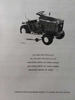 john deere 160 parts diagram