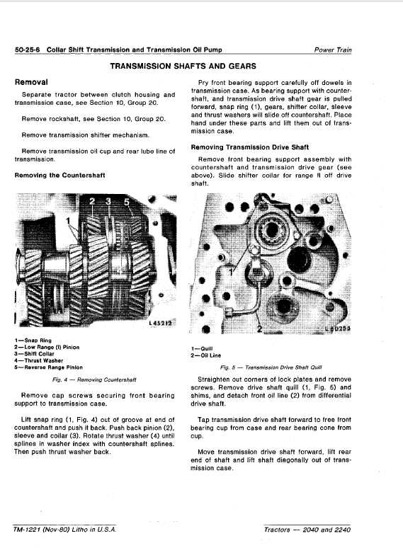 john deere 2240 parts diagram