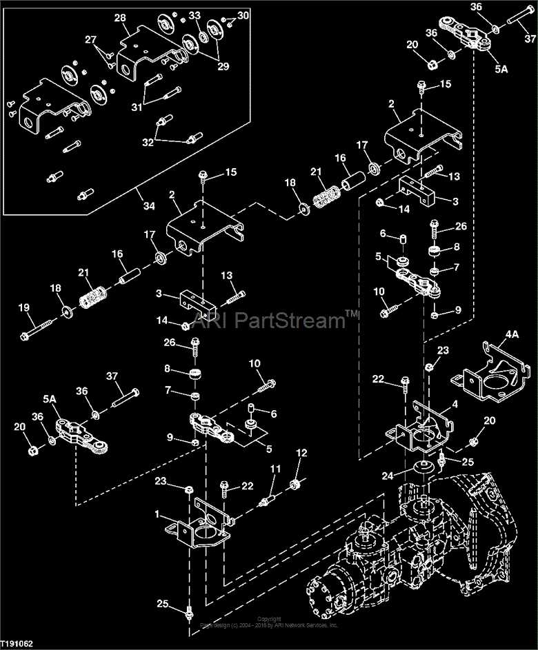 john deere 260 parts diagram