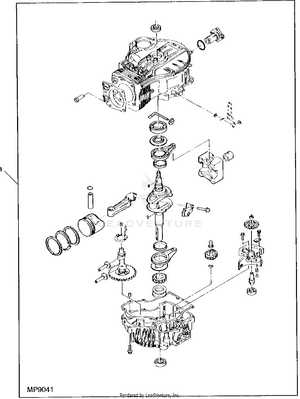 john deere 325 48 mower deck parts diagram