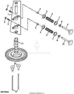 john deere 345 54 mower deck parts diagram