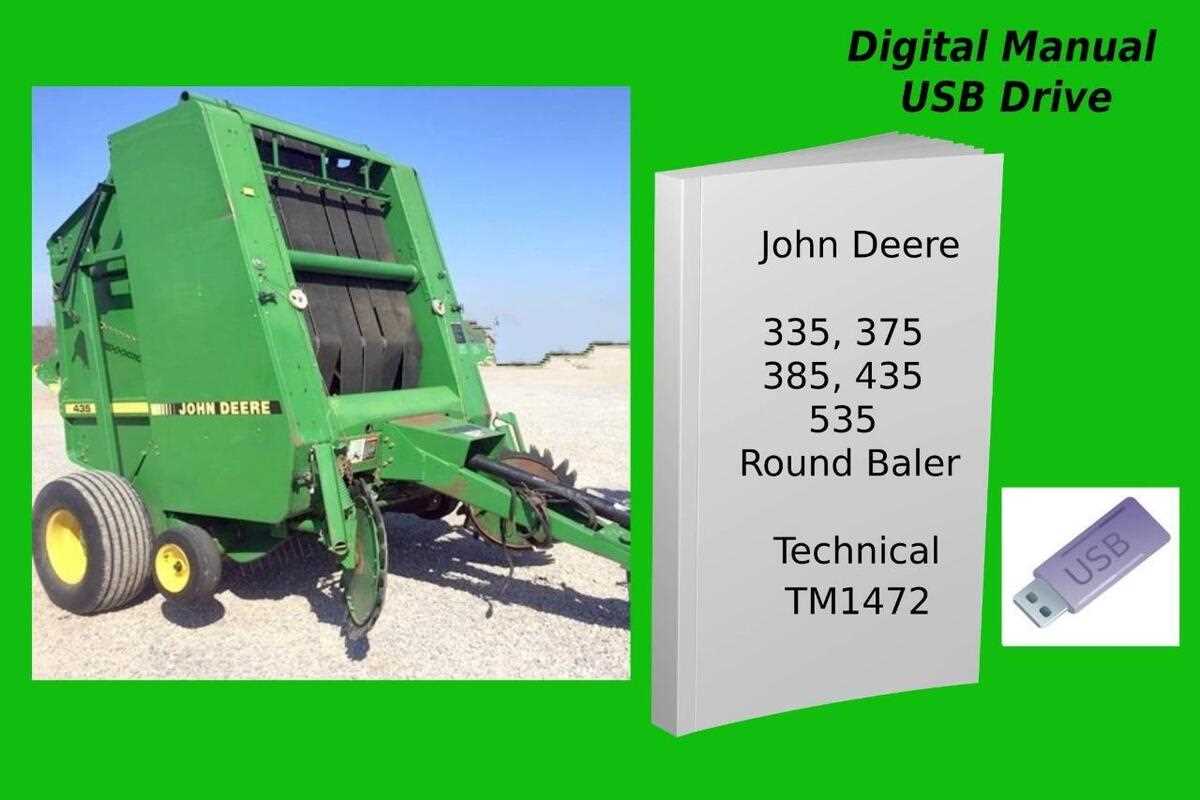 john deere 435 baler parts diagram