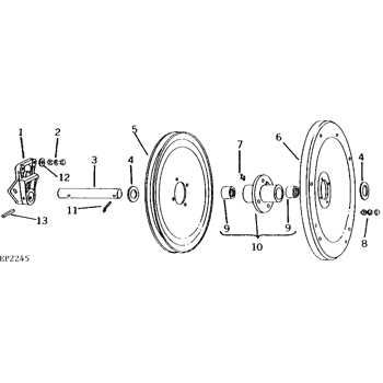 john deere 640 rake parts diagram