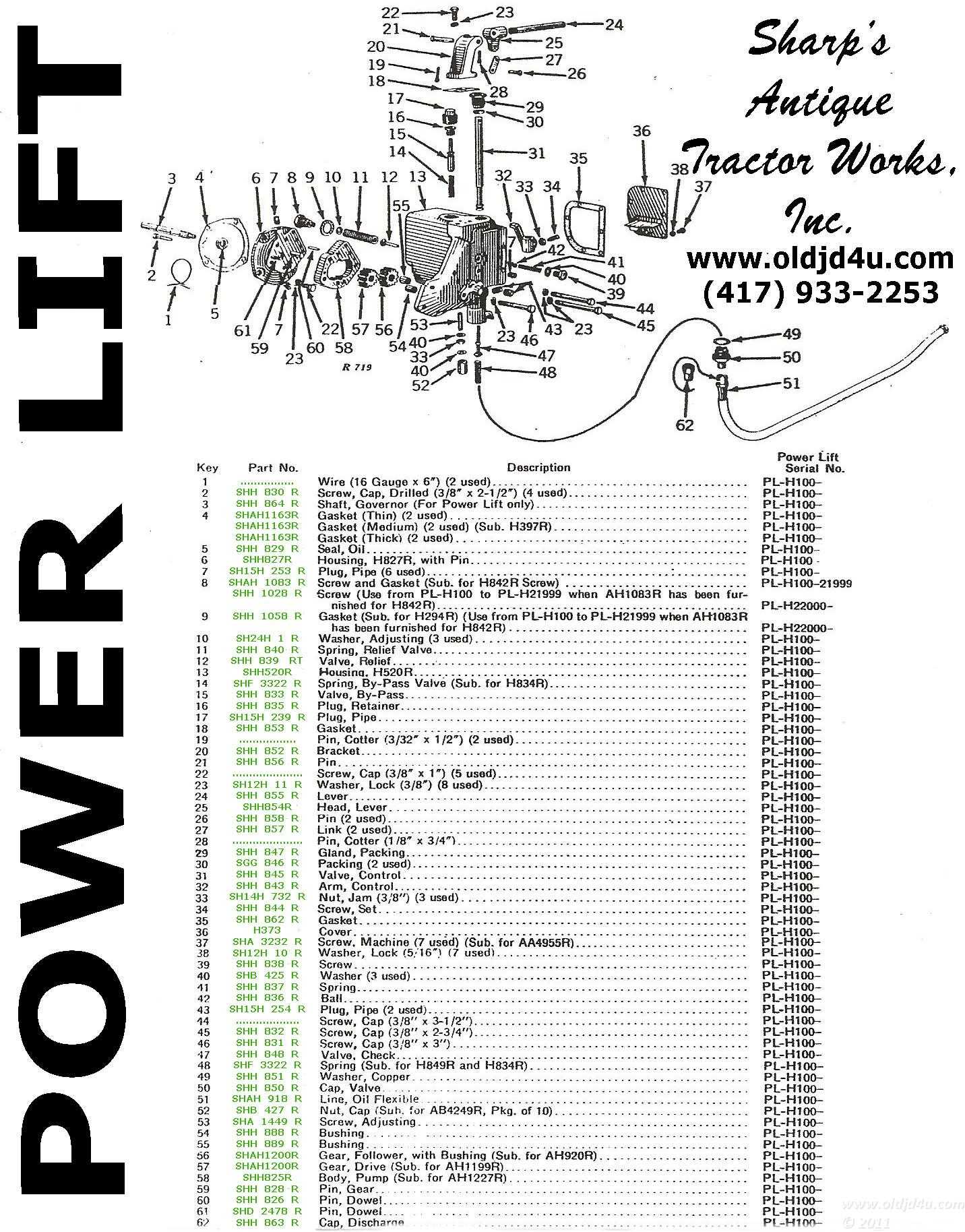 john deere b parts diagram