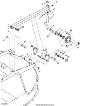 john deere bush hog parts diagram