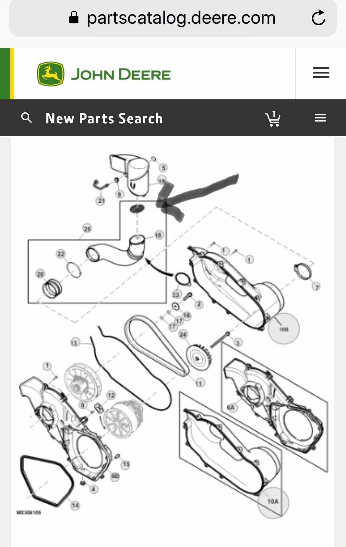 john deere gator 825i parts diagram