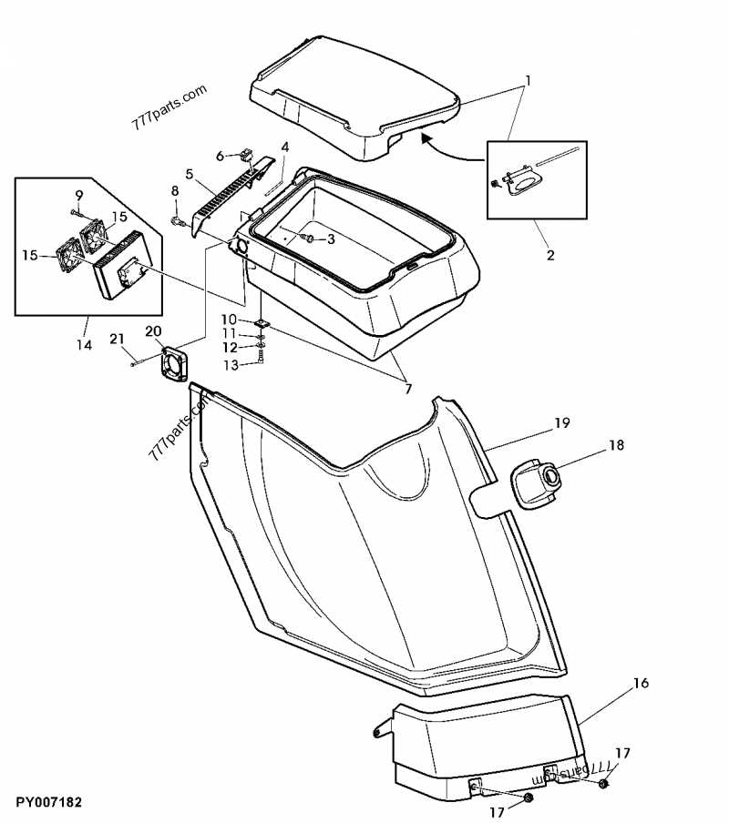 john deere lx178 parts diagram