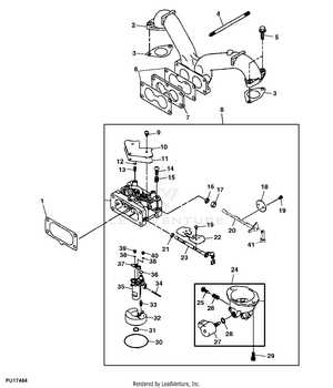 john deere x320 deck parts diagram