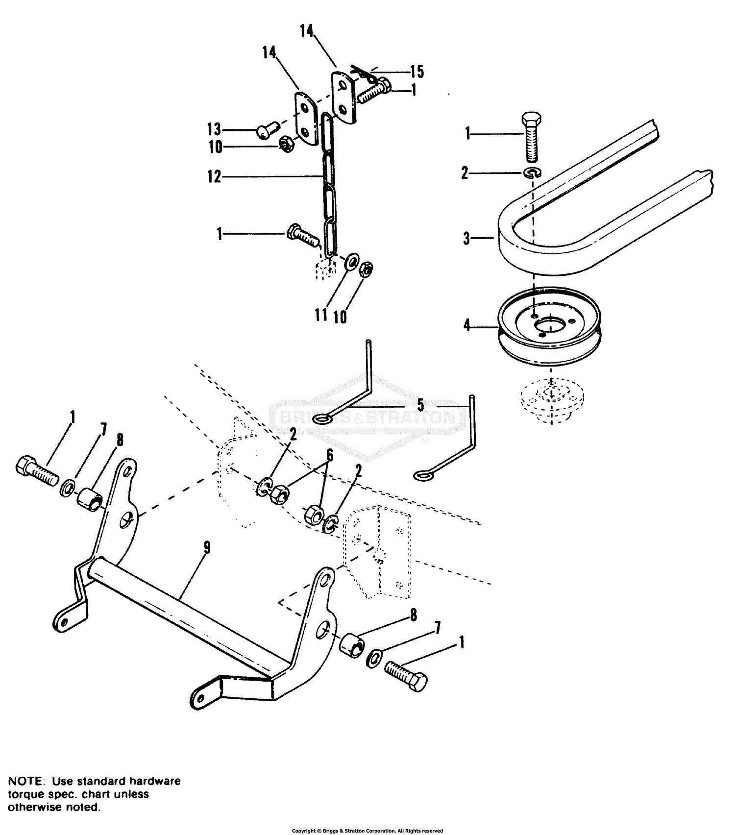 john deere x500 parts diagram