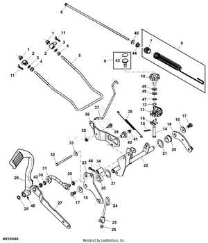 john deere x590 parts diagram