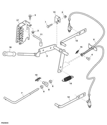 john deere z235 parts diagram