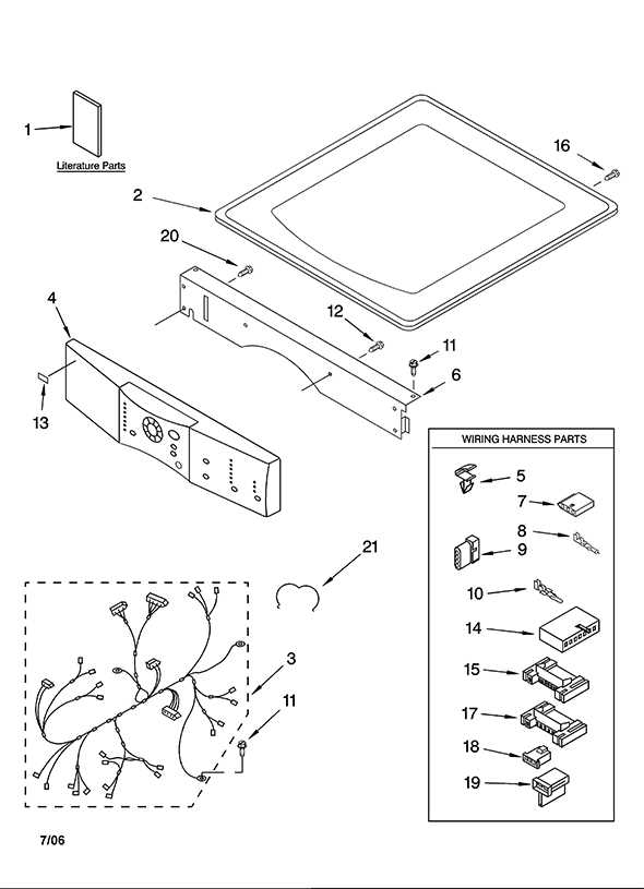 kenmore elite he4 dryer parts diagram