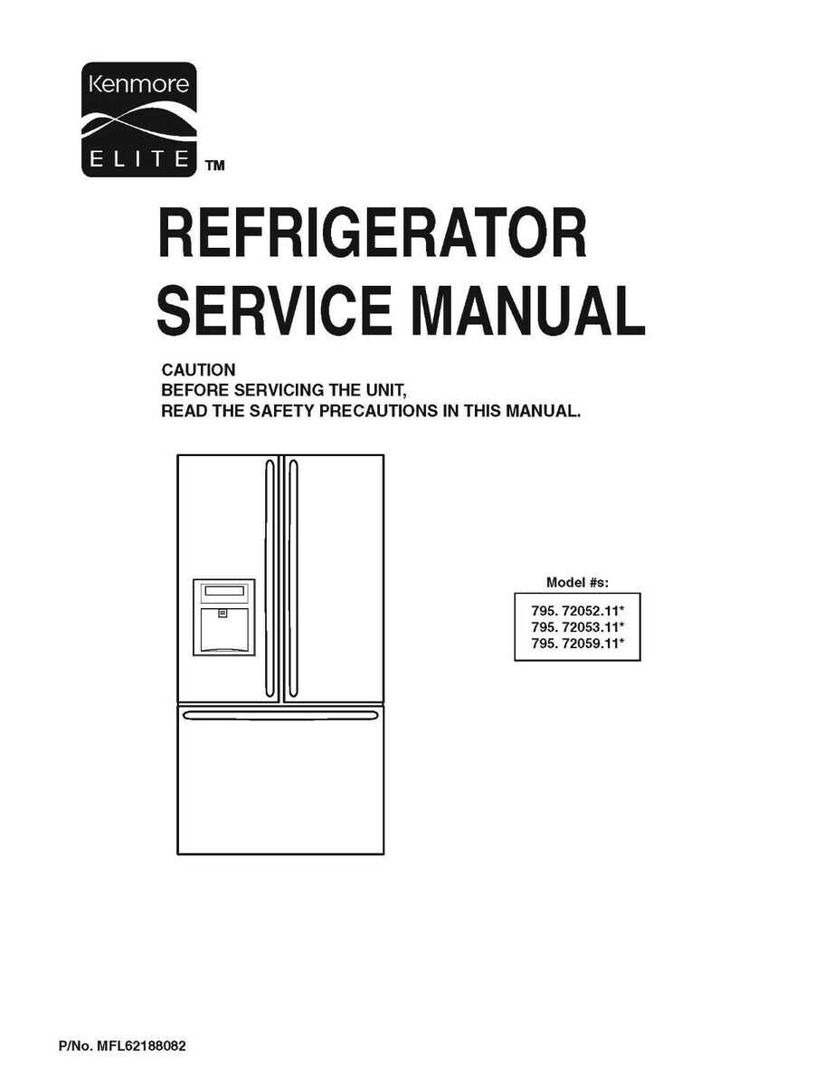 kenmore elite parts diagram