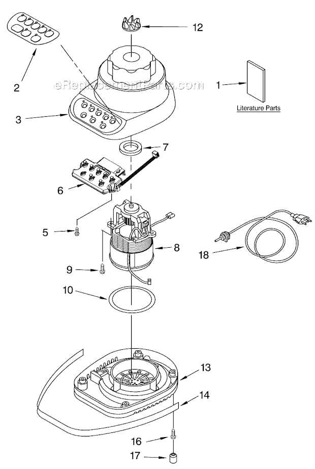 kitchen aid parts diagram