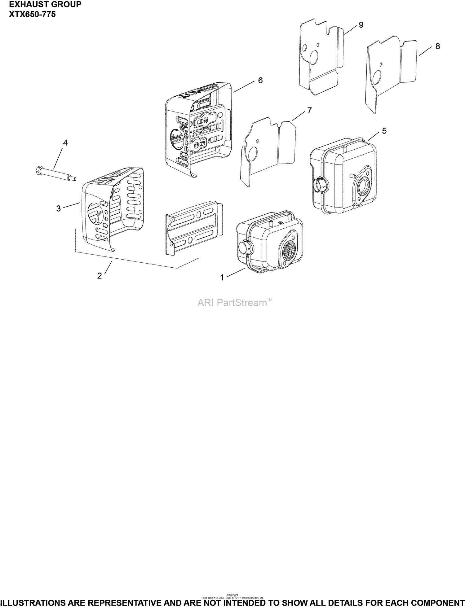 kohler ph xt675 parts diagram