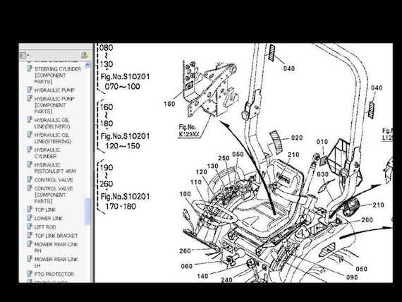 kubota bx2200 parts diagram