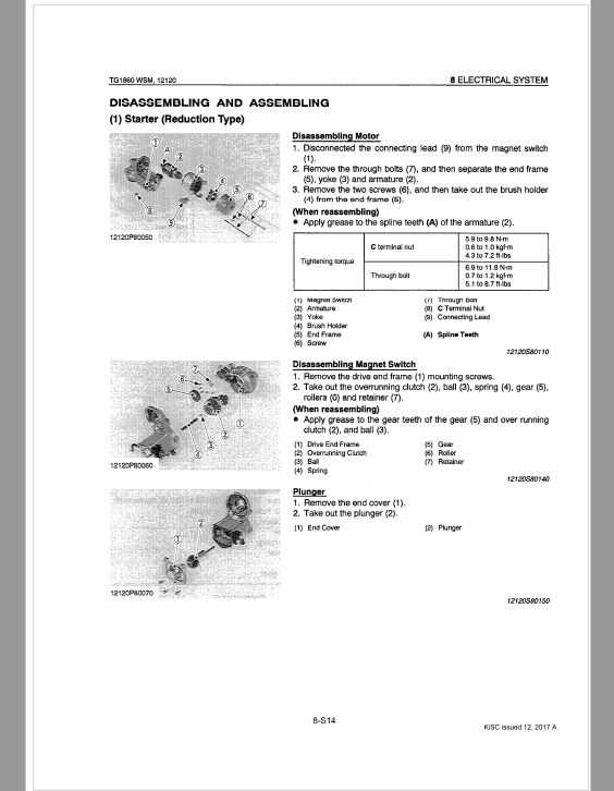 kubota tg1860 parts diagram