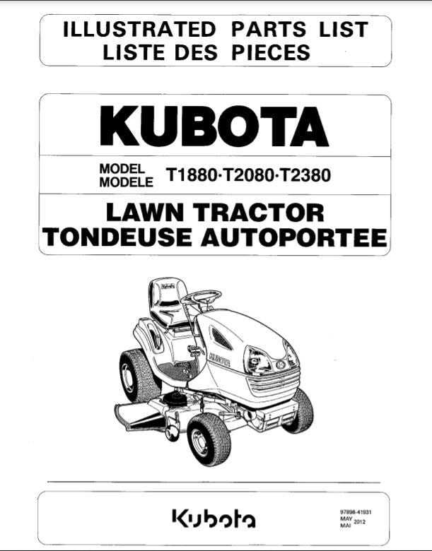 kubota z125s parts diagram