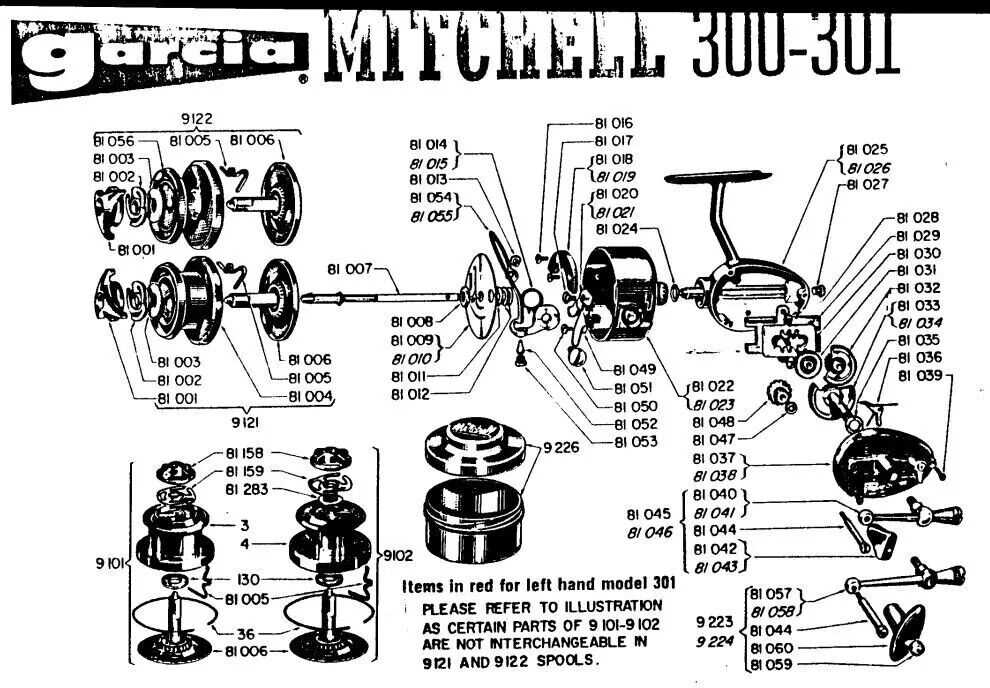 lews speed spool parts diagram