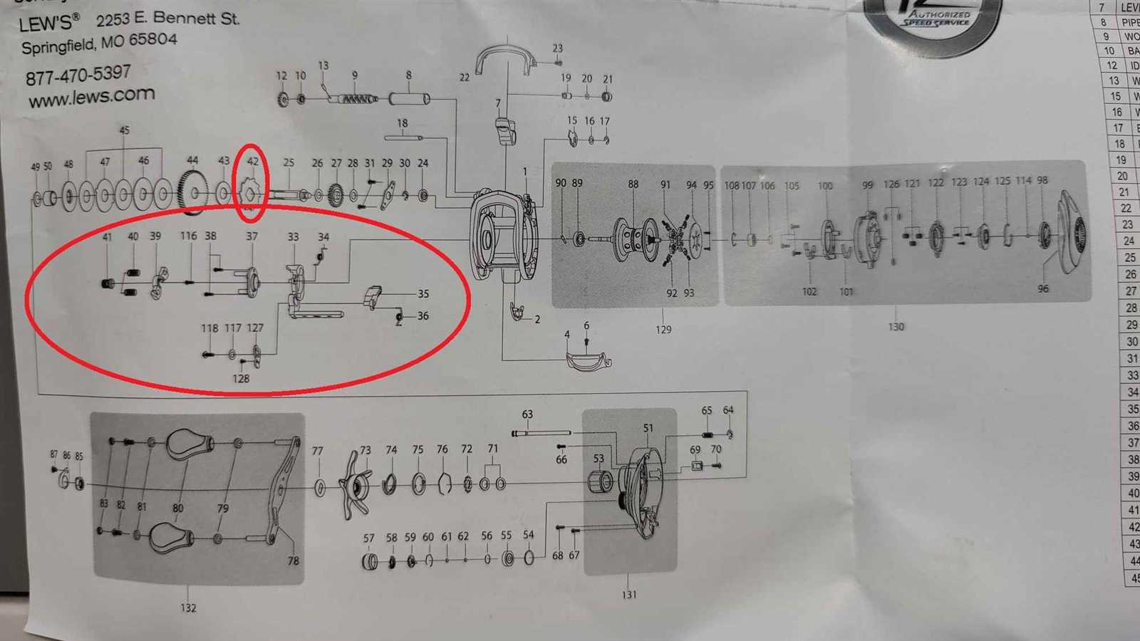 lews speed spool parts diagram