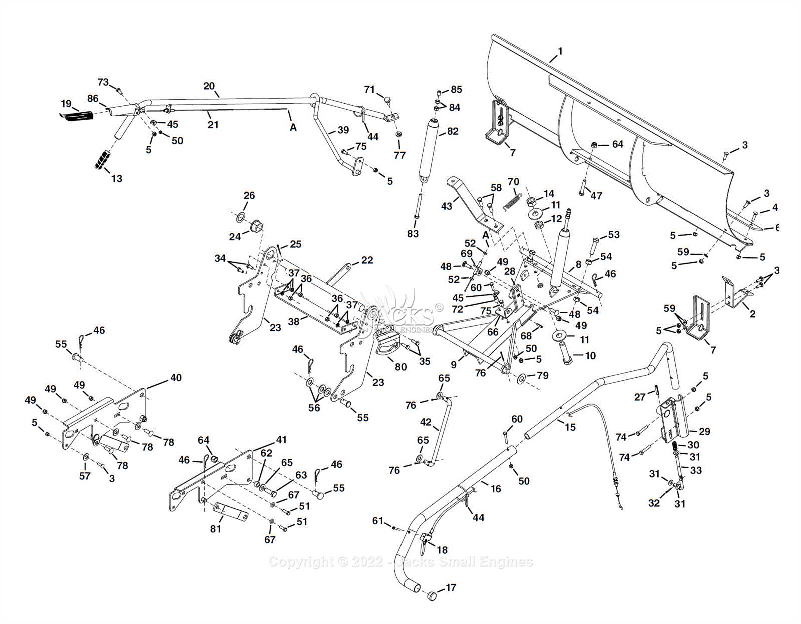 lt1000 craftsman parts diagram