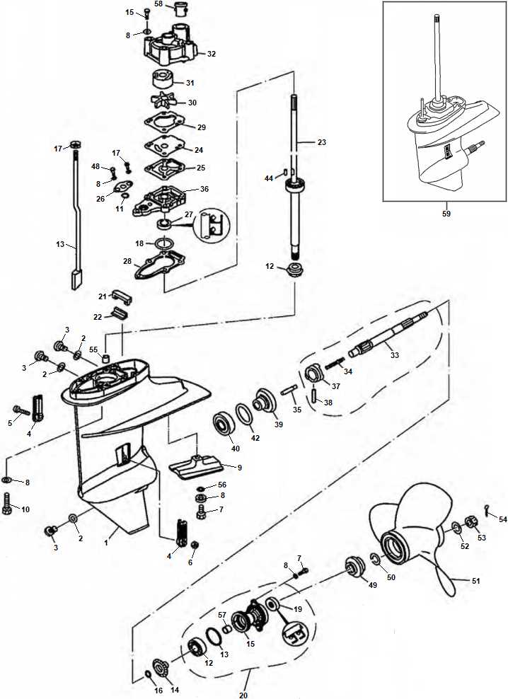 mercury 110 9.8 parts diagram