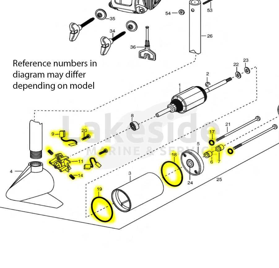 minn kota edge parts diagram