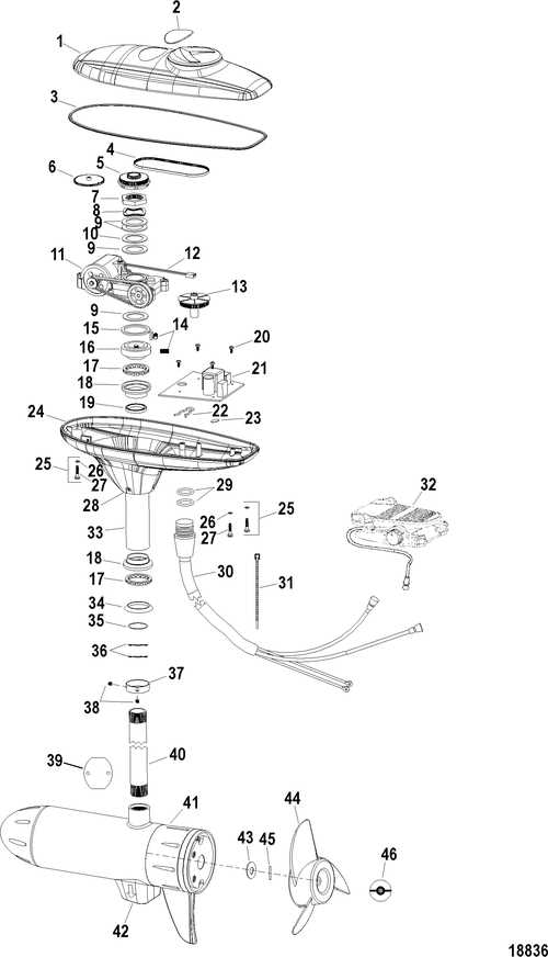 motorguide trolling motor parts diagram