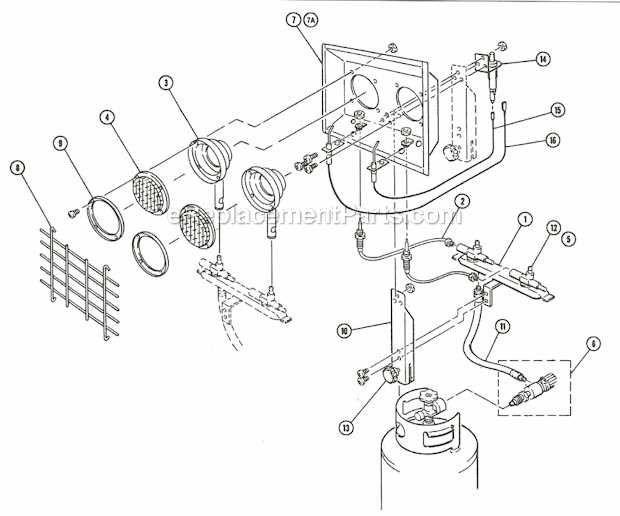 mr heater buddy parts diagram