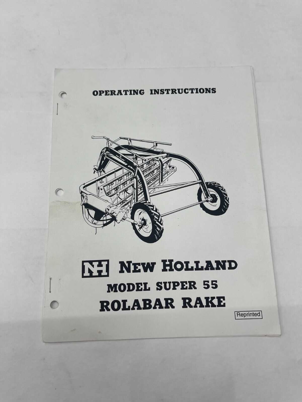 new holland 256 rake parts diagram